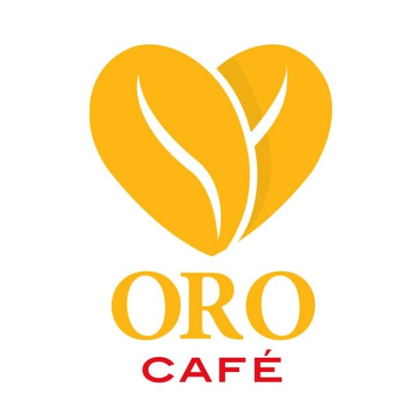 Brand system and logo for Oro Café emphasizing recognition