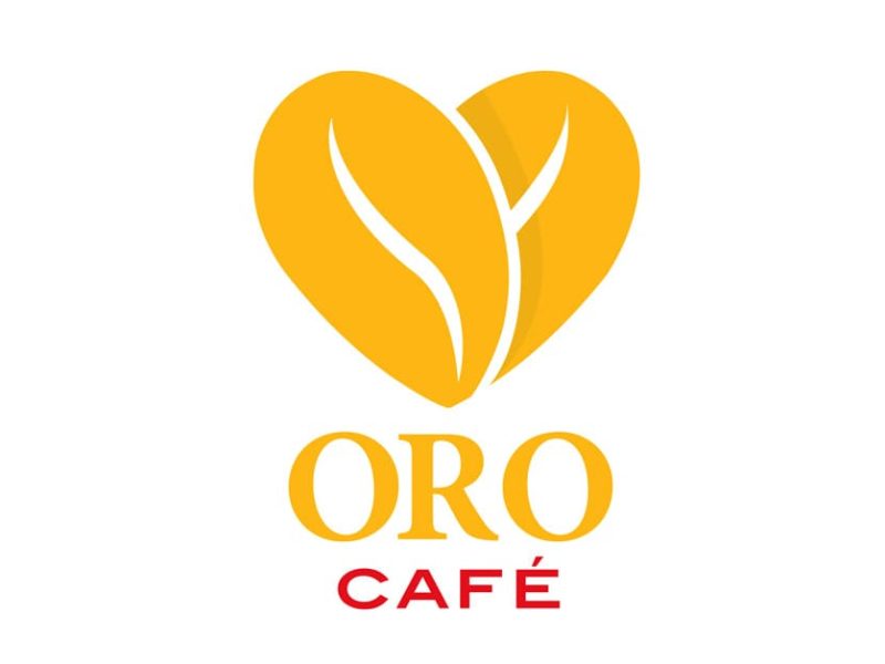 Brand system and logo for Oro Café emphasizing recognition