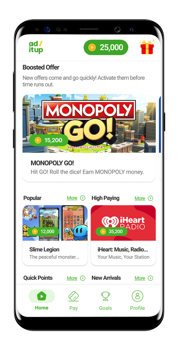 Boosted Offer Wireframes for Play2Pay fintech app UX/UI design – user flows and usability improvements