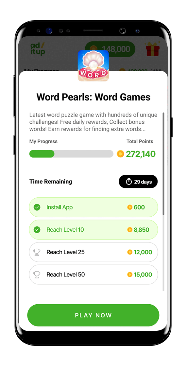 Word Pearls Wireframes for Play2Pay fintech app UX/UI design – user flows and usability improvements